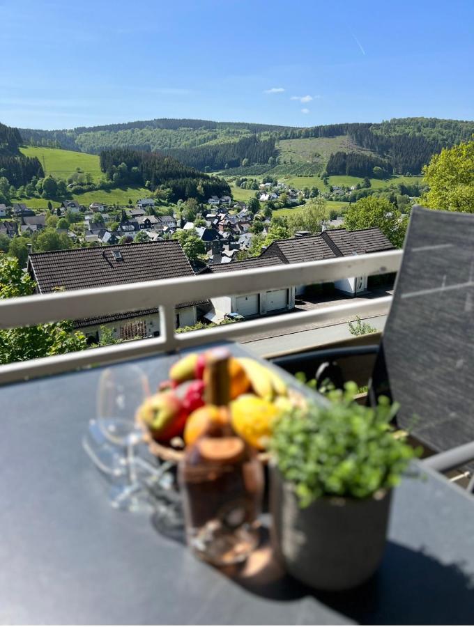 Ferienwohnung Auszeit Bergliebe Winterberg Exterior foto